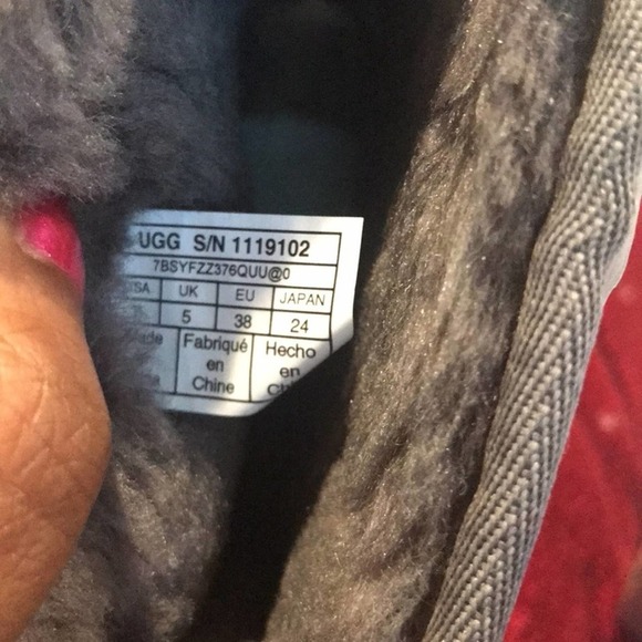 W Classic Charcoal Short Stud II Size 7 - Picture 9 of 10